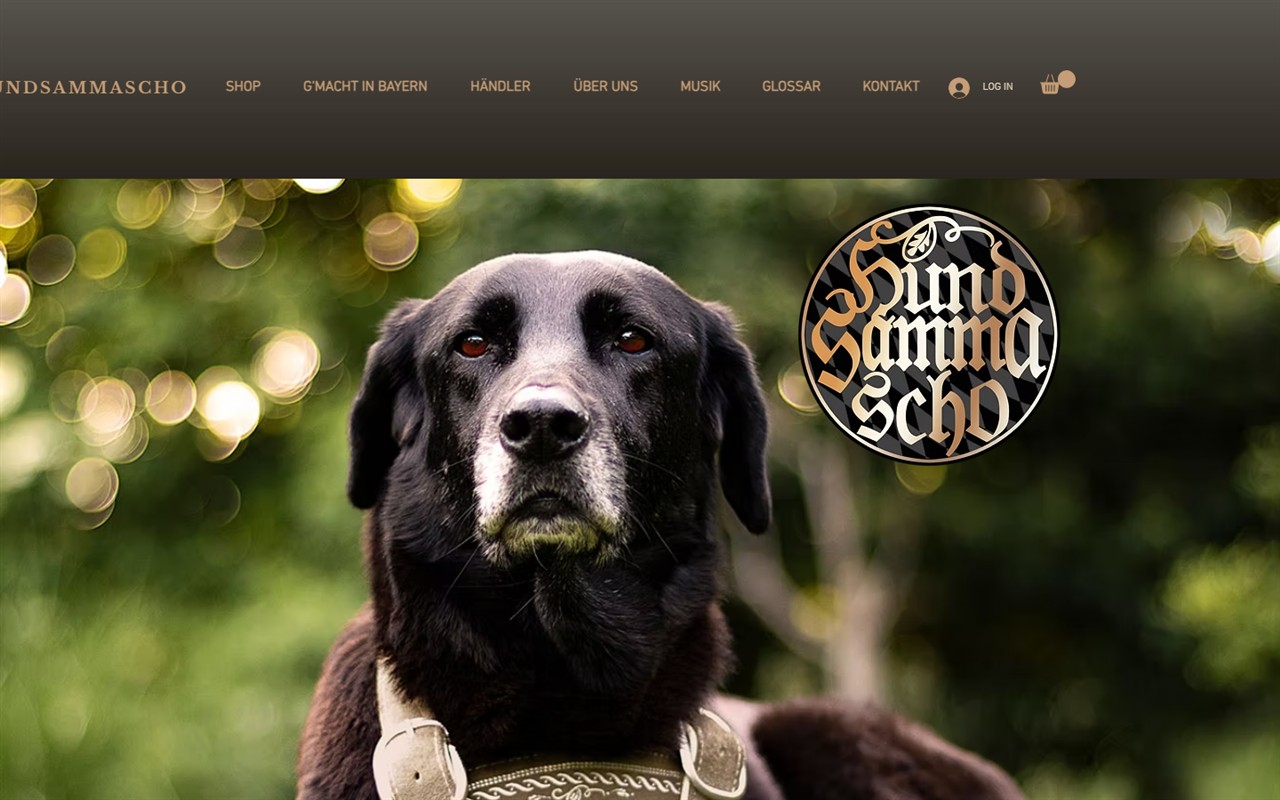 Startseite von hundsammascho.de